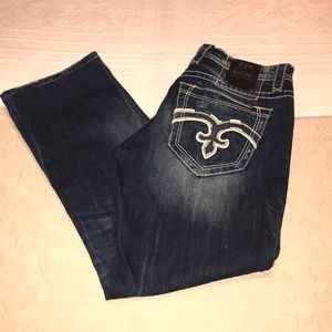 Rock Revival Men’s Straight Leg Jeans Size 34